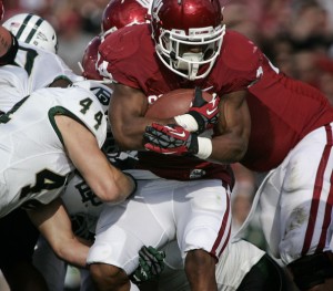 RB Brennan Clay against Baylor.