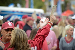 The haggling over tickets in Norman.